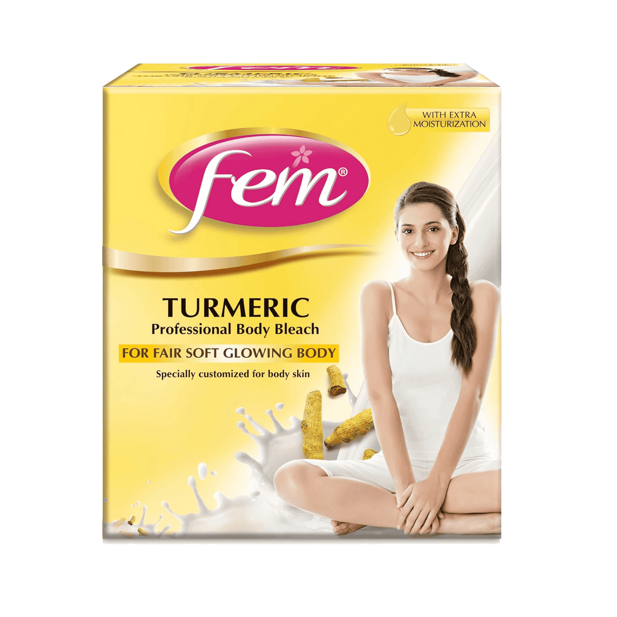 Dabur Fem Professional Body Bleach Turmeric 1kg