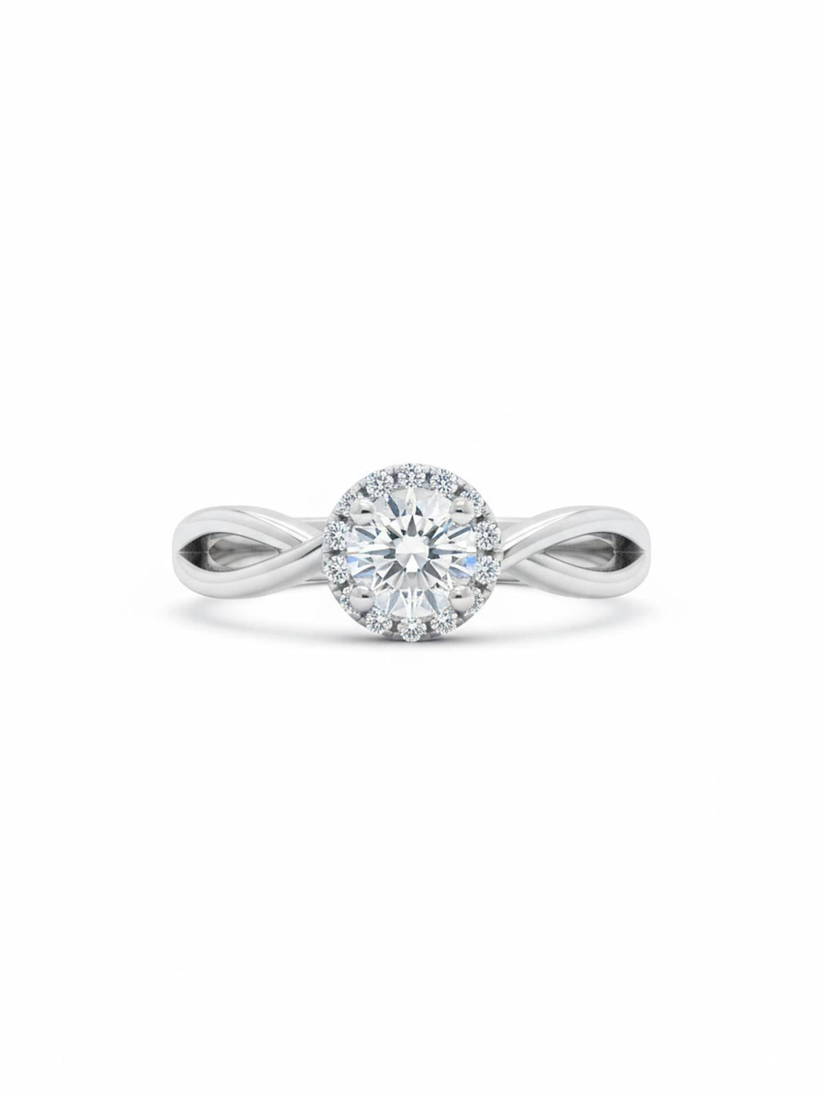 925 SILLER Pure The Eternal Bloom Solitaire