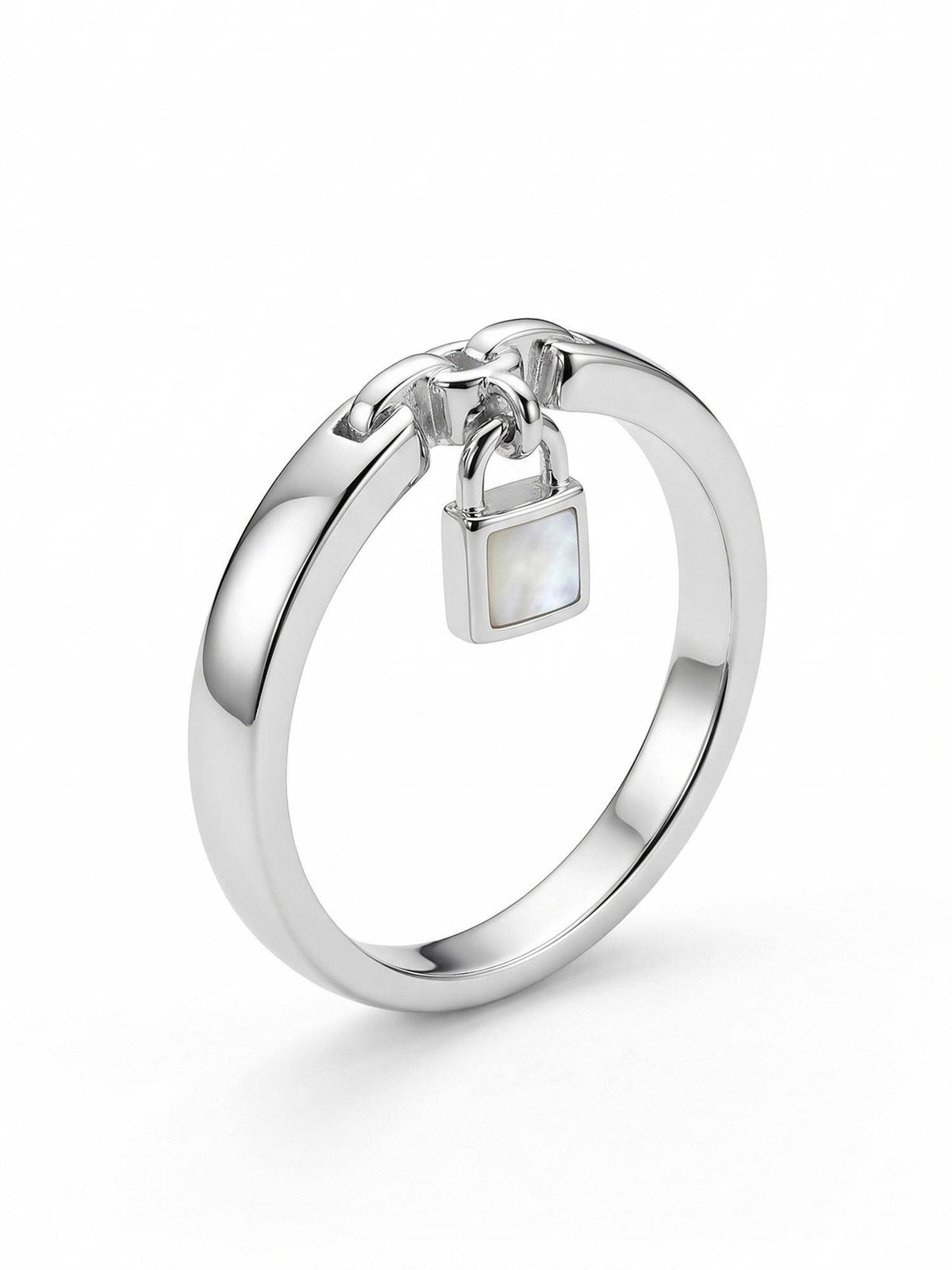 925 SILLER The Keepsake Lock Ring