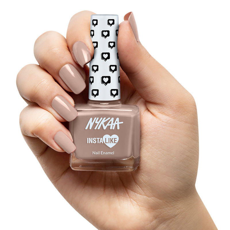 Nykaa InstaLike Long Lasting Nail Enamel - Nude OOTD 351