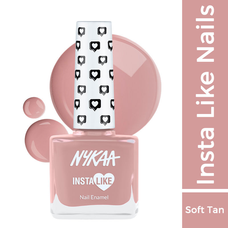 Nykaa InstaLike Long Lasting Nail Enamel - Nude OOTD 351