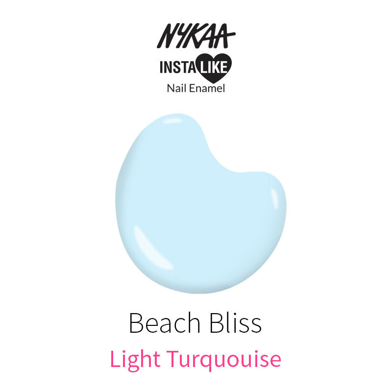 Nykaa InstaLike Long Lasting Nail Enamel - Beach Bliss 358