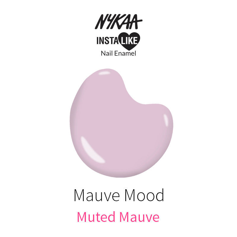 Nykaa InstaLike Long Lasting Nail Enamel - Mauve Mood 362