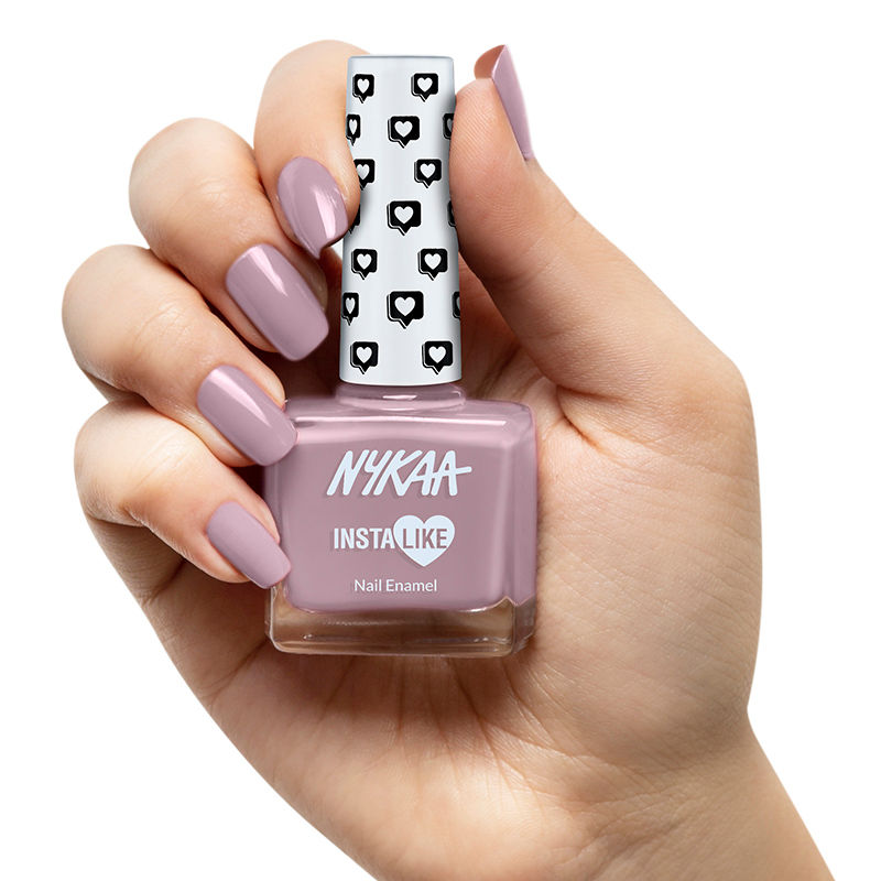 Nykaa InstaLike Long Lasting Nail Enamel - Mauve Mood 362