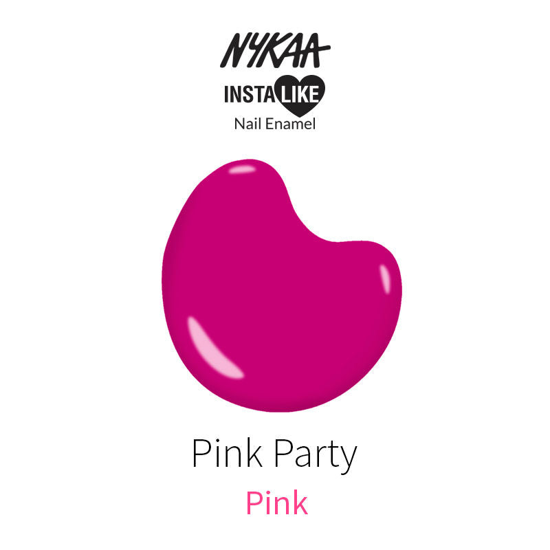 Nykaa InstaLike Long Lasting Nail Enamel - Pink Party 363