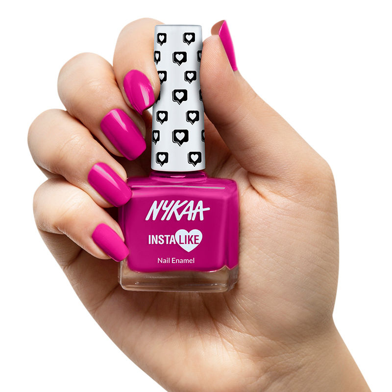 Nykaa InstaLike Long Lasting Nail Enamel - Pink Party 363