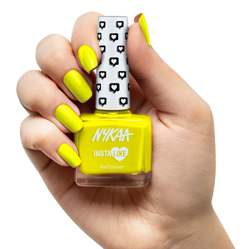 Nykaa InstaLike Long Lasting Nail Enamel - Sunshine Selfie 368