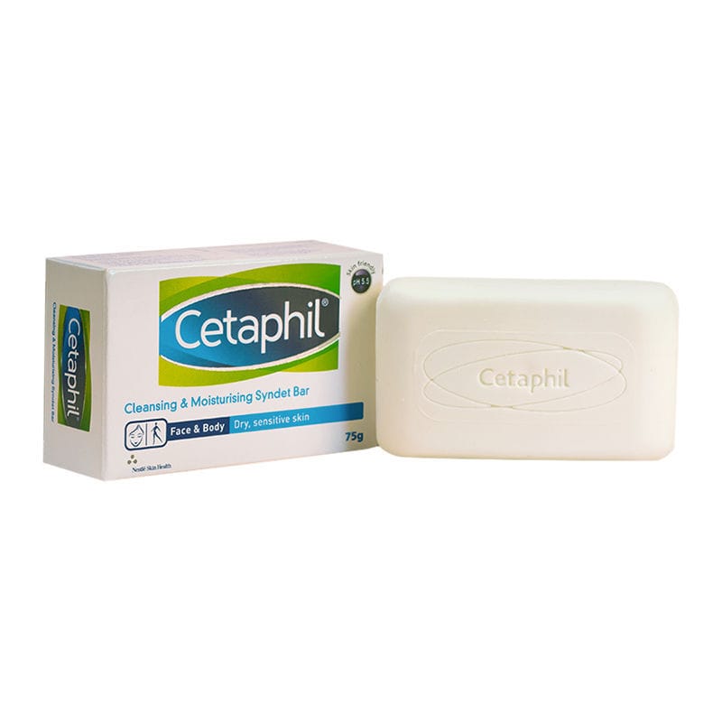 Cetaphil - Cleansing & Moisturising Syndet Bar (100gm)
