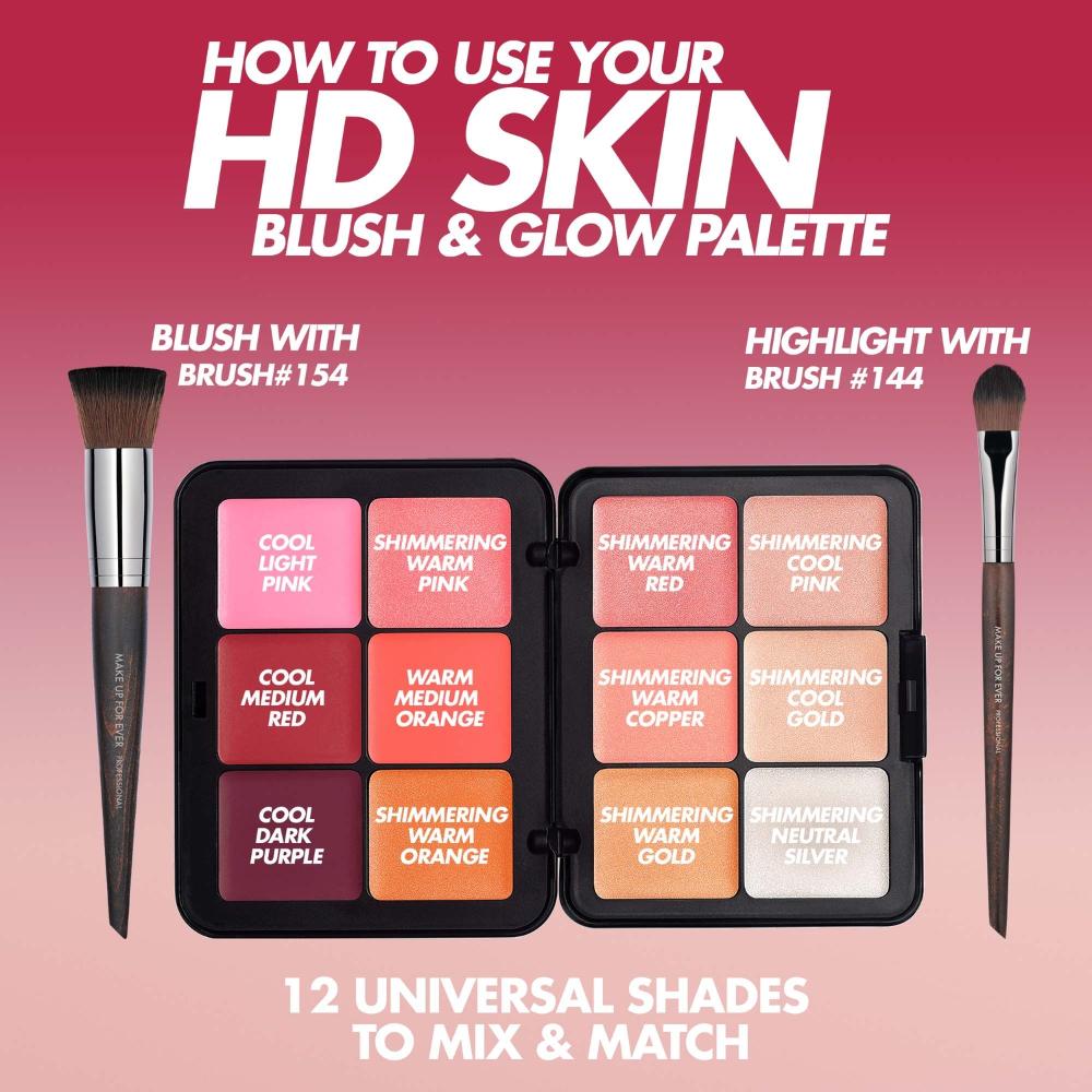 MAKE UP FOR EVER HD Skin Blush & Glow Palet (25.2g)