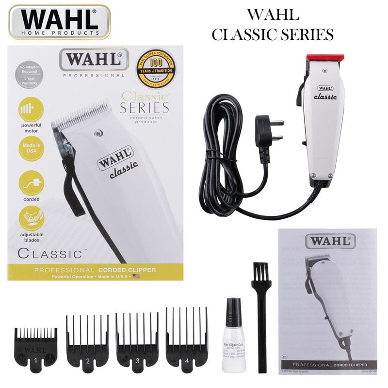 Wahl - Classic Clipper For Men - White (08747-024)
