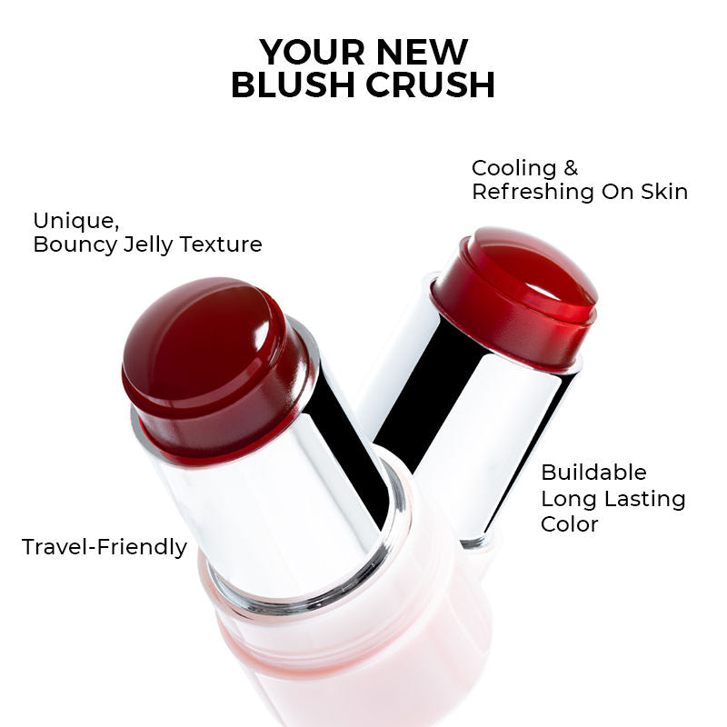 Praush Beauty Juicy Jelly Tint & Blush For Lips & Cheeks- Raspberry Mood (5g)
