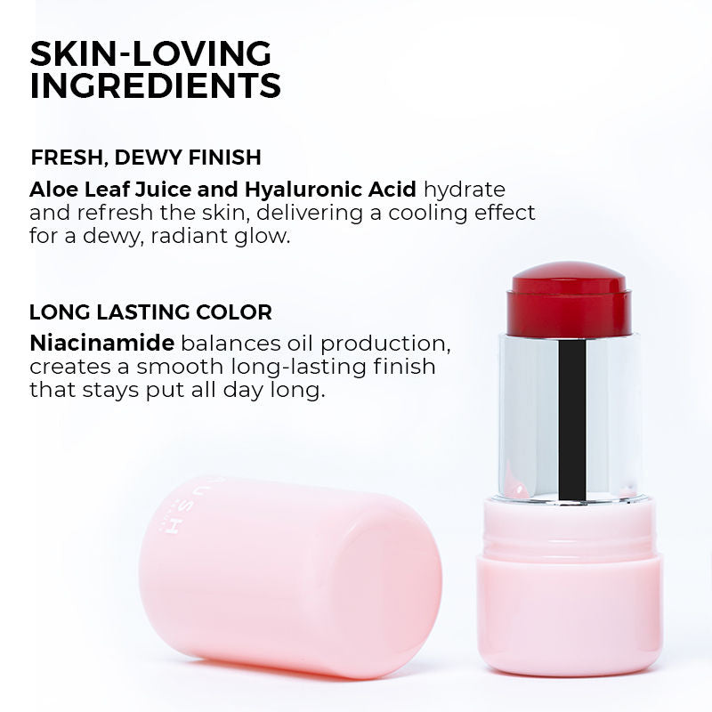 Praush Beauty Juicy Jelly Tint & Blush For Lips & Cheeks- Raspberry Mood (5g)