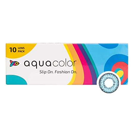 Aqua color Slip On Fashion On 10 lens Pack Aqua Green