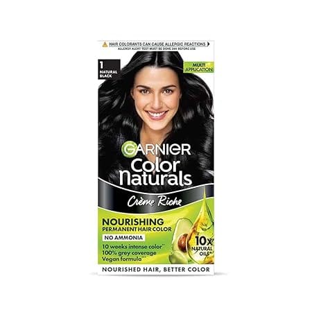 Garnier - Color Naturals Creme Riche 1 Natural Black