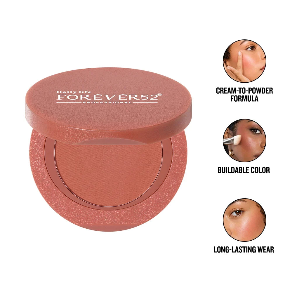 Forever52 Daily Life Forever52 Blush Crush Soft & Silky Texture Skin-Loving Formula 5g BLC001 Secret Crush