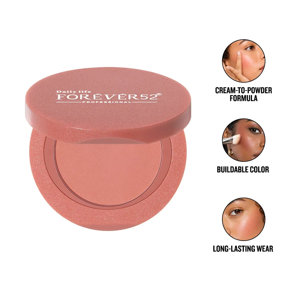 Forever52 Daily Life Forever52 Blush Crush Soft & Silky Texture Skin-Loving Formula 5g BLC001 Secret Crush