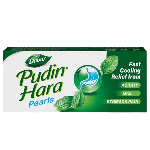 Dabur Pudin Hara Pearls 10 Pearls x 12 Strips