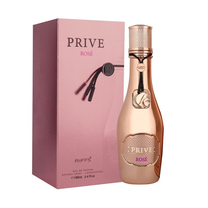 RiiFFS Prive Rose Perfume For Women | Long-Lasting Eau De Parfum 100ml