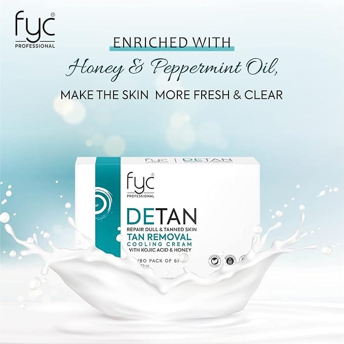 FYC Professional - De Tan Tan Removal Cooling Face Cream Honey & Kojic
