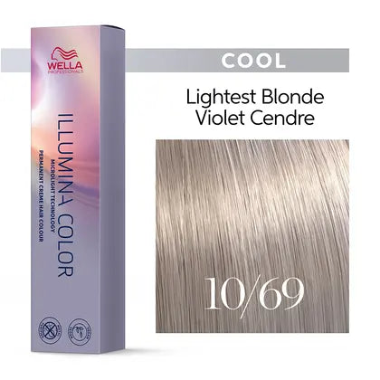 Wella Professionals - Illumina Color Lightest Violet Cendre Blonde (10/69) [60ML]