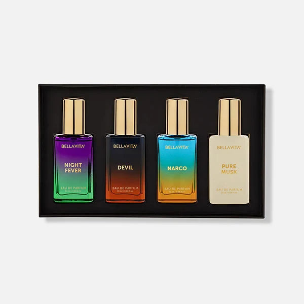 BELLA VITA Unisex Scents Gift Set - 4 x 20ml