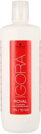 SCHWARZKOPF PROFESSIONAL IGORA ROYAL HAIR COLOR SCHWARZKOPF IGORA 3% OIL DEVELOPER 10VOL 1000ml