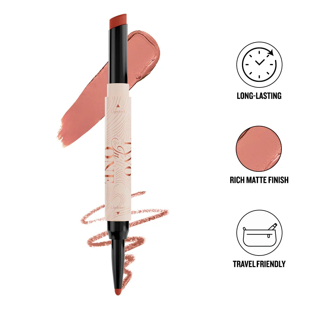 Character Cosmetic Two In One - Lipstick & Lipliner 1.6g CTO201