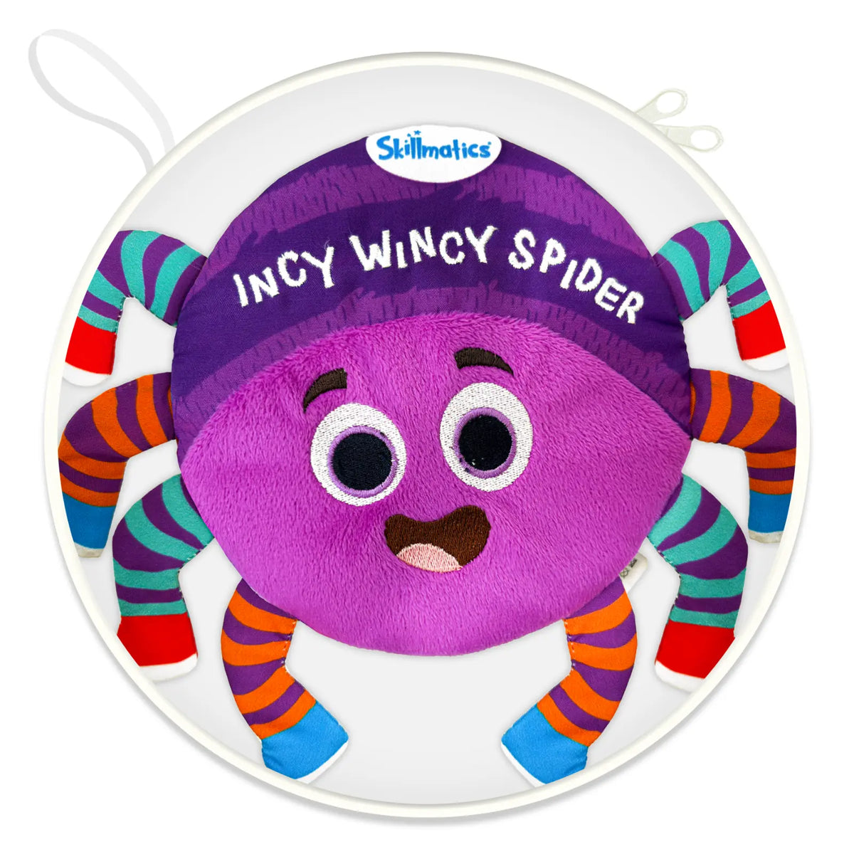 Skillmatics Incy Wincy Spider: Interactive Sensory Cloth Book (6–24 months)