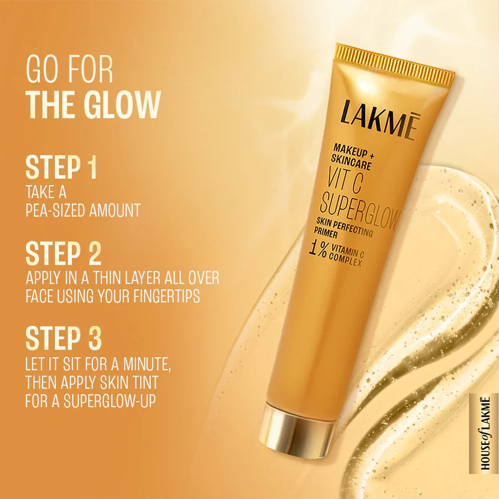 Lakmē VitC Superglow Skin Perfecting Primer 30g
