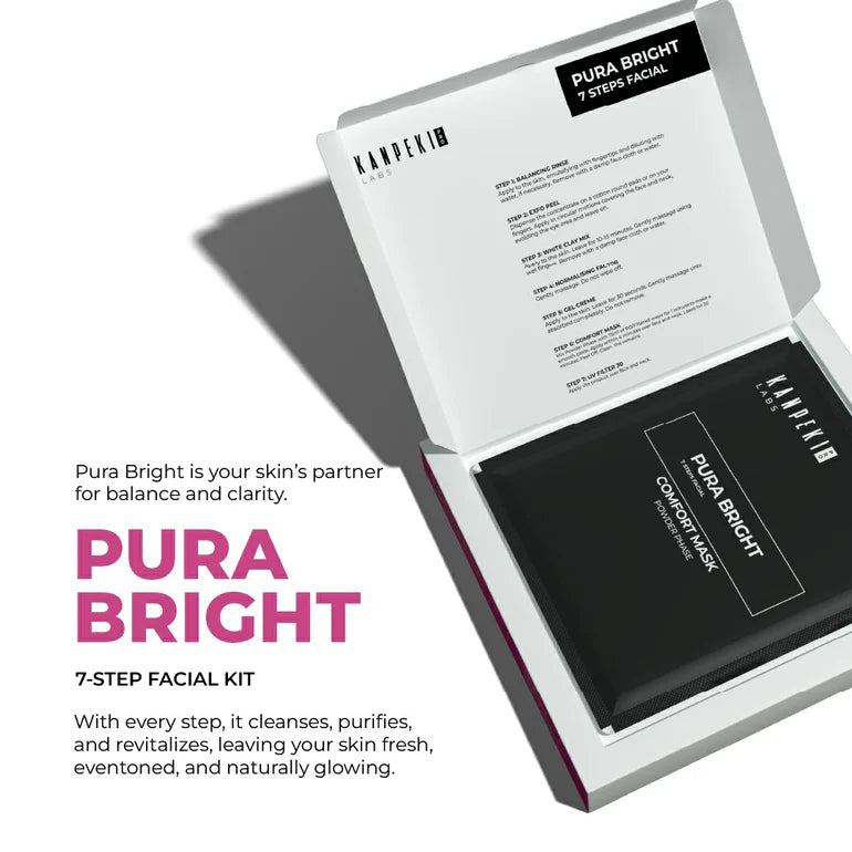 Kanpeki - Pura Bright 7 Steps Facial Kit