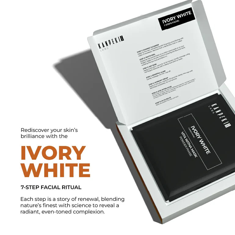 Kanpeki - Ivory White 7 Steps Facial Kit
