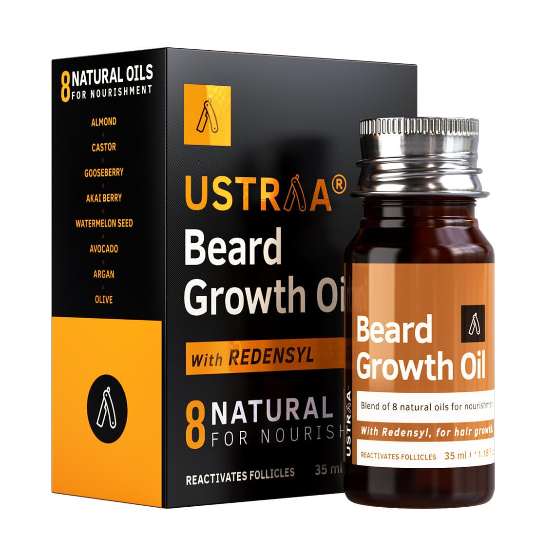 Ustraa Beard Growth Oil - (35mL)