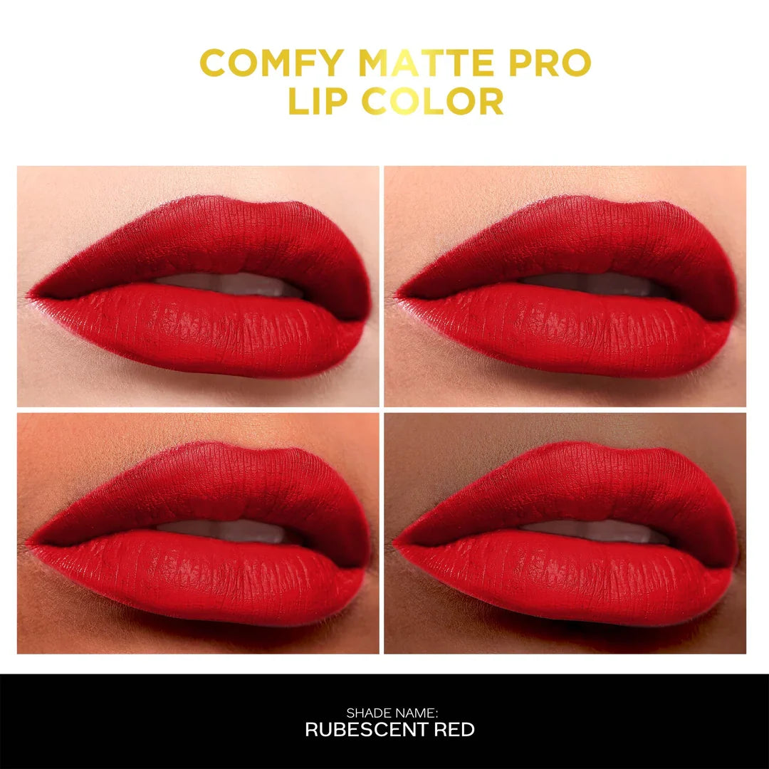 Faces Canada Comfy Matte Pro Lip Color Macadamia Oil & Olive Butter 5.5ml Rust Raisin 02
