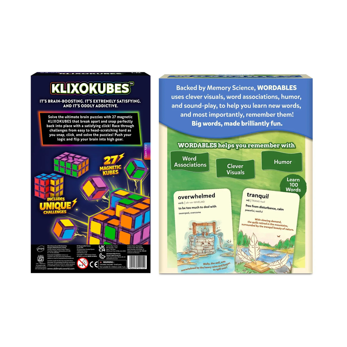 Skillmatics Words & Wits Bundle (ages 7+)