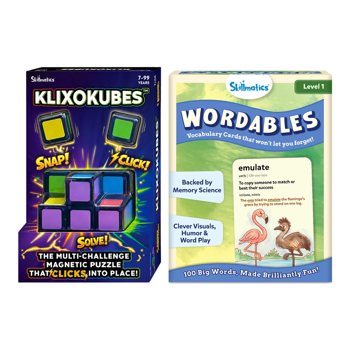 Skillmatics Words & Wits Bundle (ages 7+)