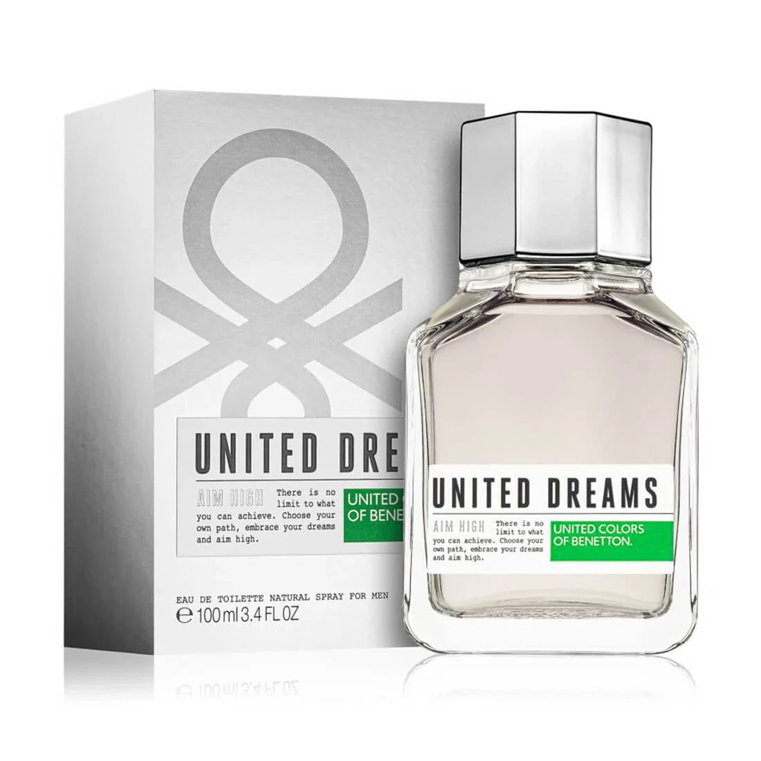 Benetton United Colors of Benetton United Dreams Aim High Eau De Toilette For Men 100ml
