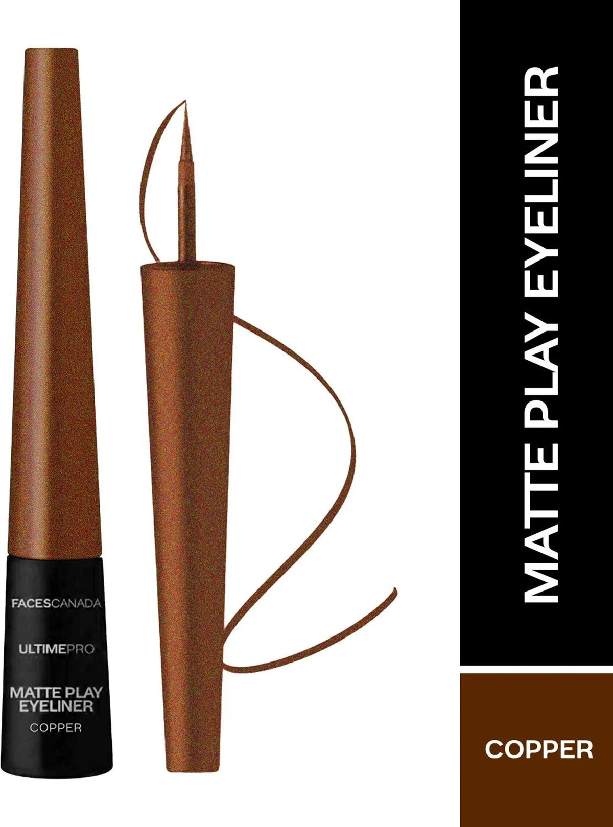 Faces Canada Ultime Pro Matte Play Eyeliner 2.5 ml Black