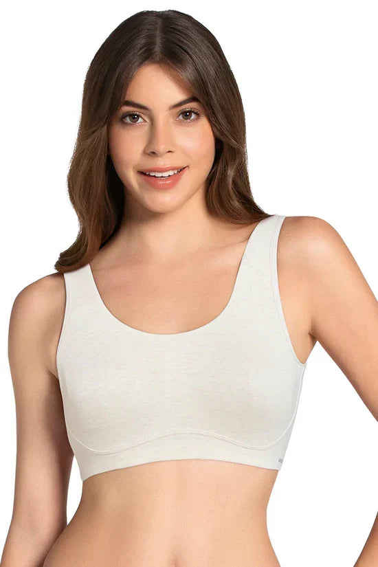 Amante 78801 All Day Lounge Solid Non Padded Non-Wired Bra S / Blue Marl