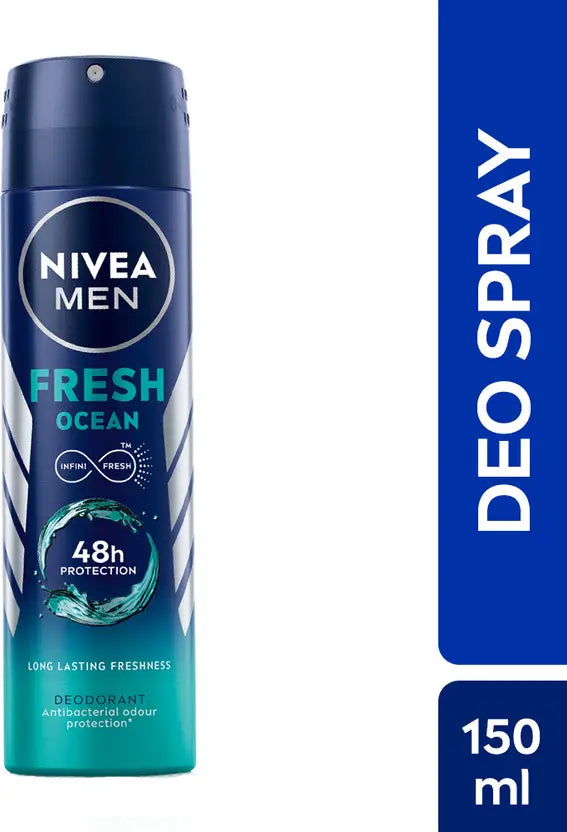 NIVEA DEODORANT NIVEA Fresh Ocean Deodorant Spray For Men 150ml