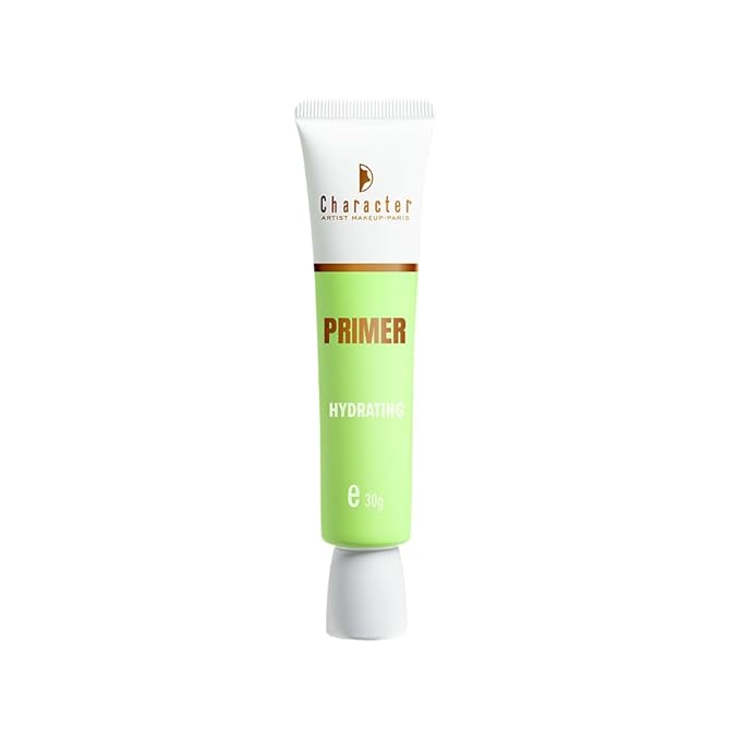 Character Primer Hydrating - Long-Lasting Moisture & Smooth Finish | Creamy Formula with Ginseng, Glycerin & Glycols | Plumps, Softens & Preps Skin for Comforta