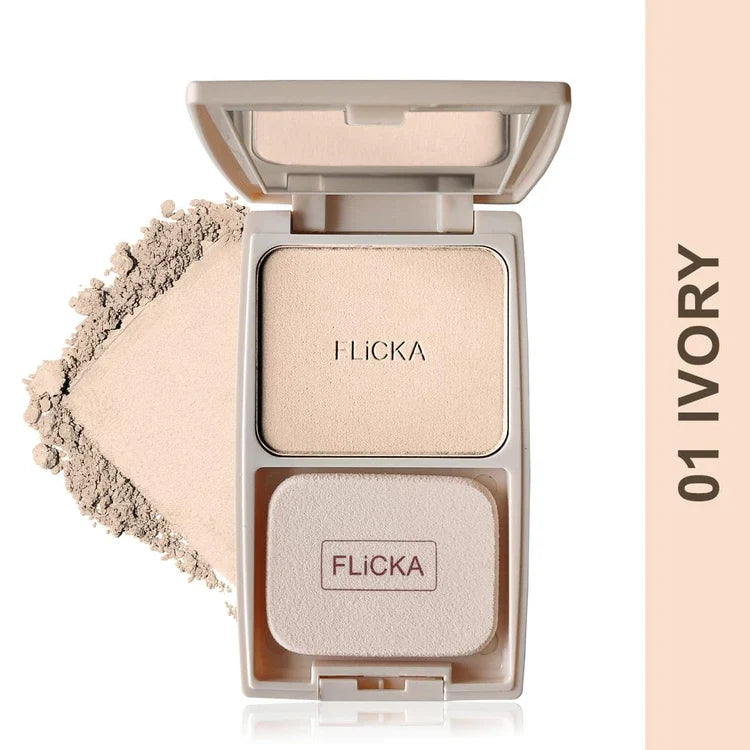 Flicka Dap & Dance - Pressed Powder 01 Ivory
