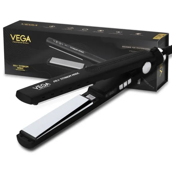 Vega – Pro Titanium Magic Hair Straightener - (VPPHS-12)