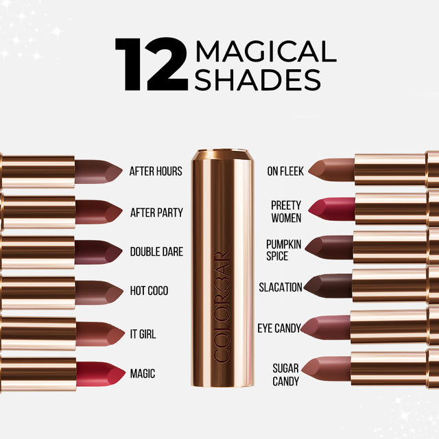 Colorbar - Powerkiss Matte Lipstick (4.2g)