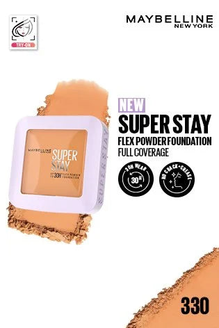 Maybelline Super Stay Flex Powder Foundation 9g 110