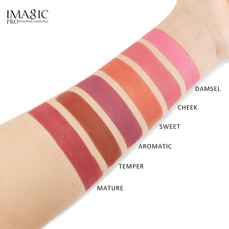IMAGIC - 6 COLOR TOUCH BLUSH PALETTE