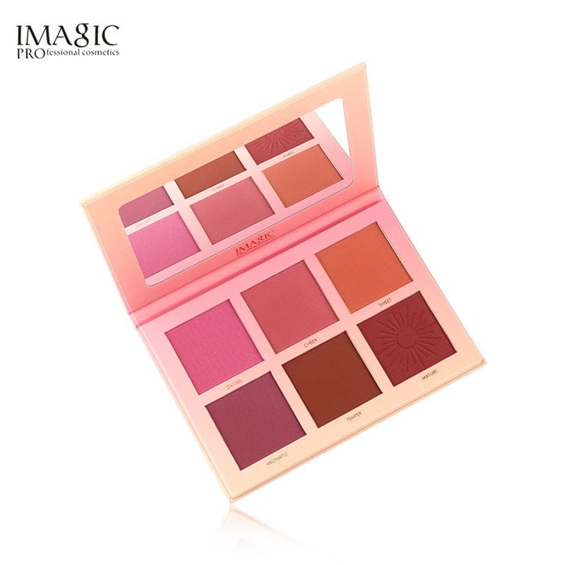 IMAGIC - 6 COLOR TOUCH BLUSH PALETTE