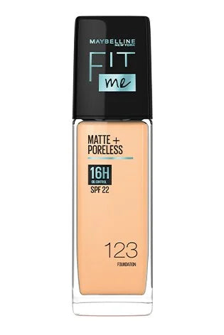 Maybelline New York - Fit Me Matte+Poreless Liquid Foundation With Pump