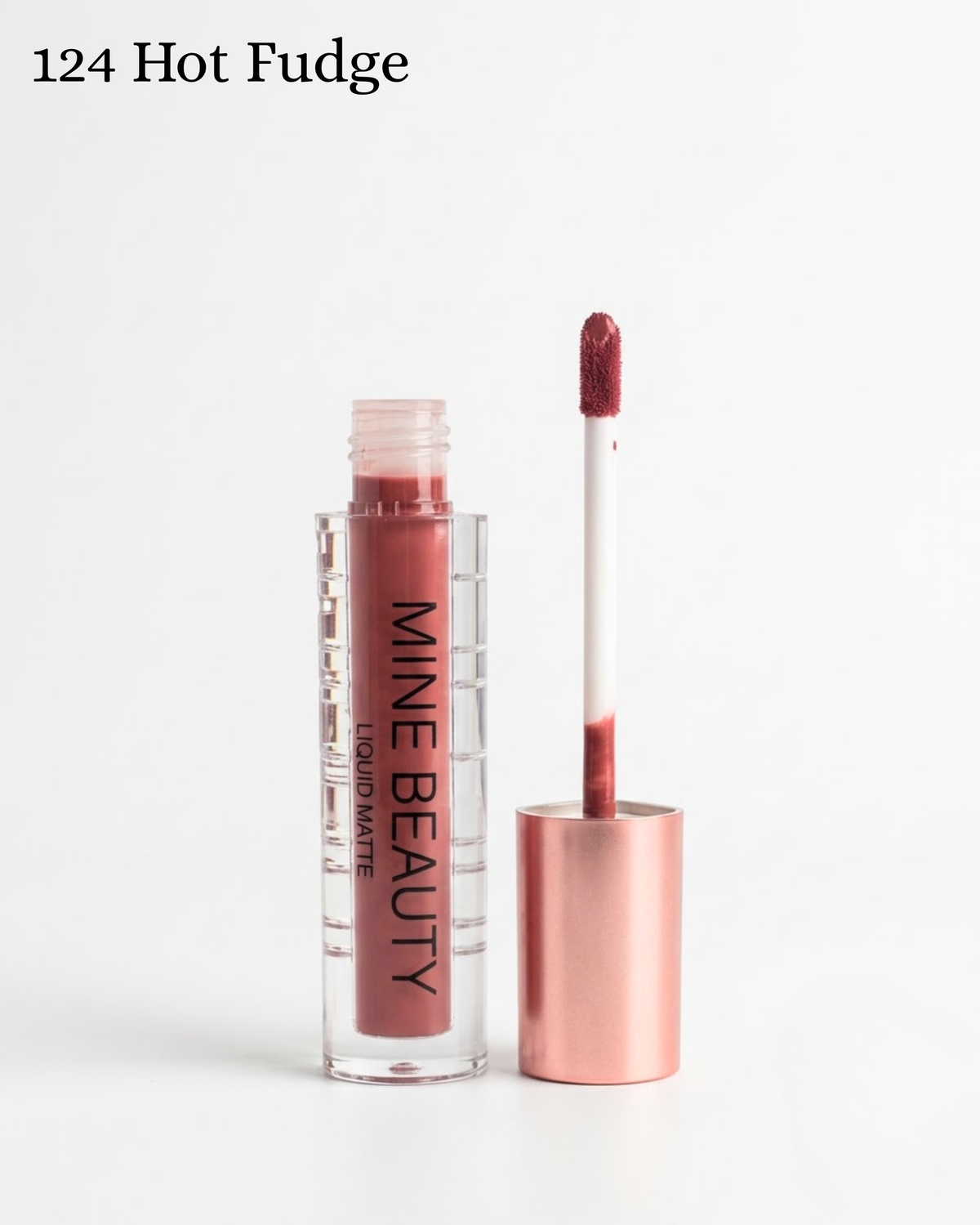 Mine Beauty Velvet Matte Liquid Lipstick One - Swipe,Full Coverage Color,Long Lasting 3.5g 101 London