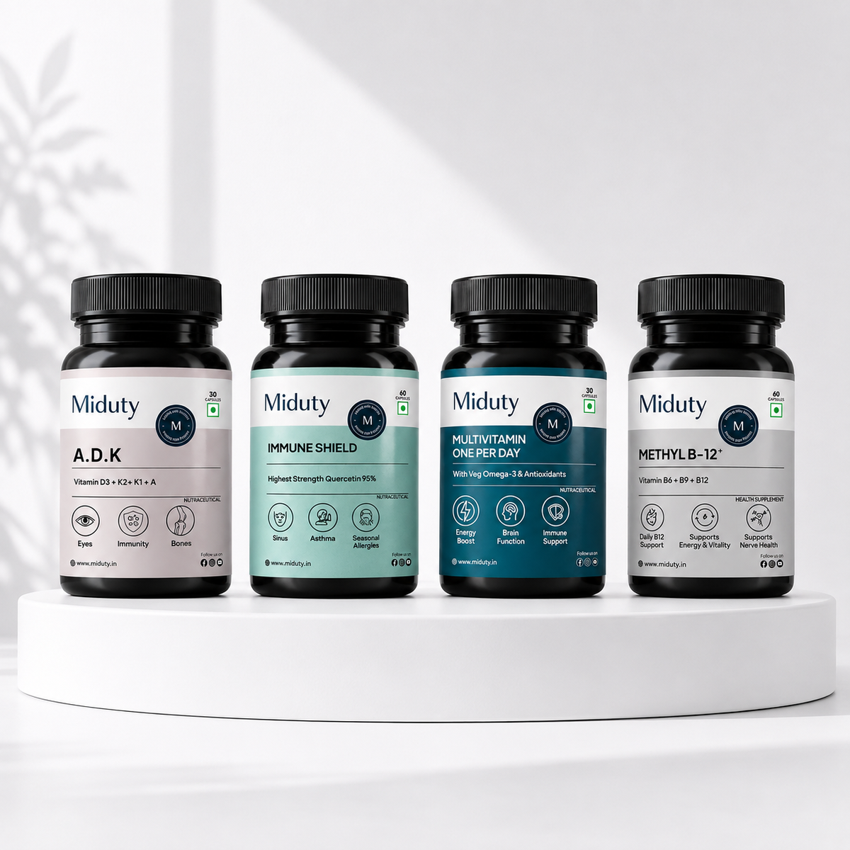 Miduty Vitiligo Supplement Bundle