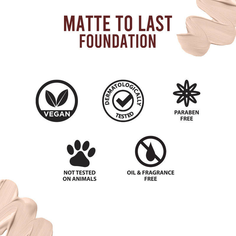 Nykaa Cosmetics Matte to Last Pore Minimizing Foundation